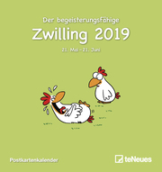 Sternzeichen Zwilling 2019 - Cover