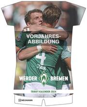 Werder Bremen 2025 - Trikotkalender - Fan-Kalender - Fußball-Kalender - 34,1x42 - Sport