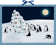 Pinguin-Weihnacht