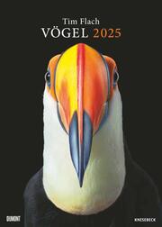 Vögel 2025 - Posterkalender von DUMONT- Vogel-Porträts von Tim Flach - Poster-Format 50 x 70 cm