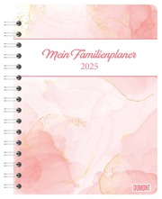 Familienplaner-Buch Colour 2025 - Diary - Buchkalender - Taschenkalender - 17,5x23,1