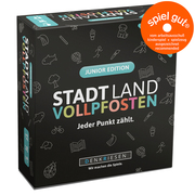 Stadt Land Vollpfosten: Junior Edition - Das Kartenspiel