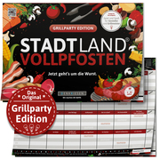 Stadt Land Vollpfosten - Grillparty Edition