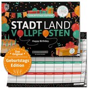 Stadt Land Vollpfosten - Geburtstags Edition
