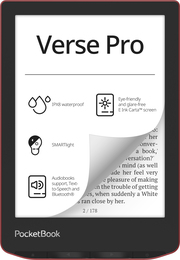 PocketBook E-Book-Reader Verse Pro - Passion Red (rot)