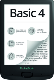 PocketBook E-Book-Reader Basic 4 black (schwarz)