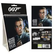 Pyramid - James Bond 2025 Tischkalender, 29,7x42cm, Monatsplaner für Film-Fans im ikonischen Bond-Design, monatsübersicht, nachhaltig nur mit Papierumschlag