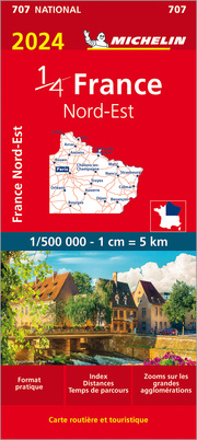 Michelin Nordostfrankreich/France Nord-Est