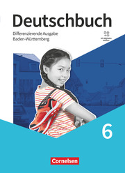 Deutschbuch - Sprach- und Lesebuch - Differenzierende Ausgabe Baden-Württemberg 2024 - 6. Schuljahr