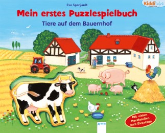 Mein erstes Puzzlespielbuch - Tiere auf dem Bauernhof