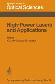High-Power Lasers and Applications