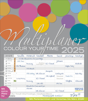 Multiplaner - Colour your time 2025