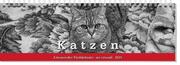 Literarischer Tischkalender Katzen 2025