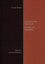 Gleichheit und Gleichmaß - Equality and Equitability