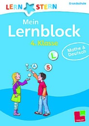Mein Lernblock 4. Klasse. Mathe & Deutsch