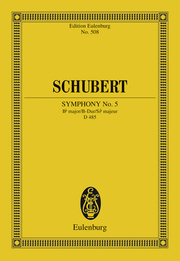 Symphony No. 5 Bb major - Cover