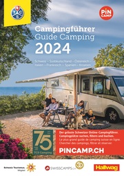Campingführer TCS - Schweiz/Europa 2024