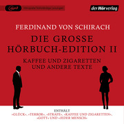 Die große Hörbuch-Edition II - Kaffee und Zigaretten und andere Texte