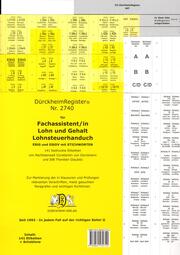 DürckheimRegister® Nr. 2740, BMF-Lohnsteuerhandbuch/EStG. Fachassistent Lohn und Gehalt 2024