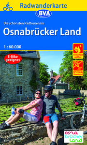 Radwanderkarte BVA Radwandern im Osnabrücker Land 1:60.000, reiß- und wetterfest, GPS-Tracks Download - Cover