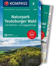 KOMPASS Wanderführer Naturpark Teutoburger Wald mit Wiehen- und Eggegebirge, 55 Touren mit Extra-Tourenkarte - Cover