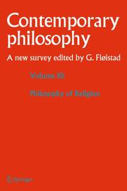 Philosophy of Religion - Cover
