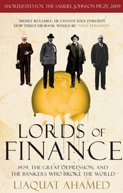 Lords of Finance - Cover