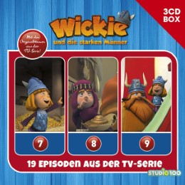 Wickie 3-CD Hörspielbox 3 - Cover