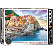 Manarola Cinque Terre Italy - Mediterranean Oasis - Cover