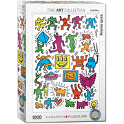 Collage by Keith Haring