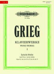 Haftnotizblock Grieg Klavierwerke I