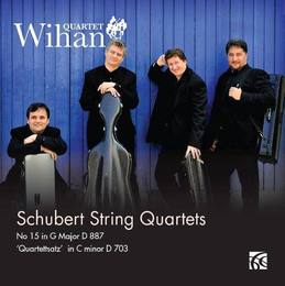 String Quartets: No 15 in G Major D 887/Quartettsatz in C minor D 703 - Quartette in G-Dur D887 & C-Moll D703 - Cover