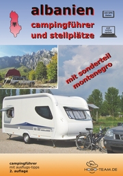 Albanien Campingführer - Cover