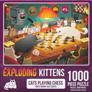 Exploding Kittens - Cats Playing Chess