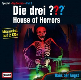Die drei Fragezeichen - House of Horrors/Haus der Angst - Cover