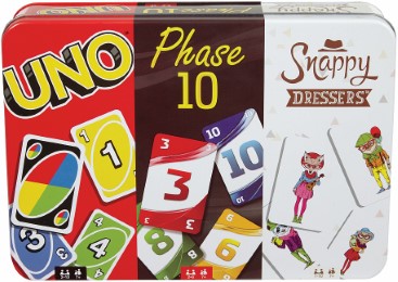 UNO/Phase 10/Snappy Dressers - Cover