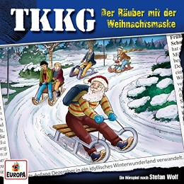 TKKG - Der Räuber mit der Weihnachtsmaske - Cover