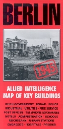 Berlin Allied Intelligence Map of Key Buildings