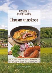 Unsere Thüringer Hausmannskost - Cover