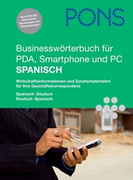 PONS Business-Wörterbuch für PDA, Smartphone und PC Spanisch