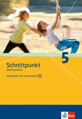 Schnittpunkt. Mathematik für Realschulen (allgemeine Ausgabe), Arbeitsheft mit Lernsoftware und Lösungsheft 5. Schuljahr