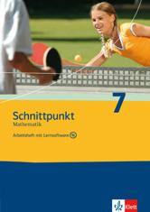 Schnittpunkt Mathematik - Ausgabe für Rheinland-Pfalz. Neubearbeitung, Arbeitsheft mit Lernsoftware und Lösungsheft 7. Schuljahr