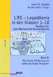 LRS in den Klassen 1-10, Bd 2 - Cover
