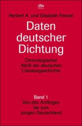 Daten deutscher Dichtung 1