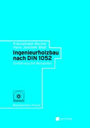 Ingenieurholzbau nach DIN 1052 - Cover