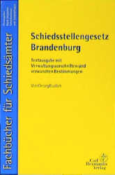 Schiedsstellengesetz Brandenburg