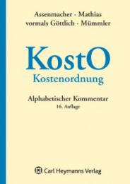 KostO/Kostenordnung