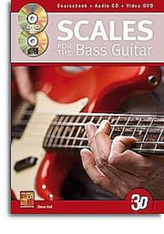 Scales For The Bass Guitar In 3D (Book, CD & DVD)