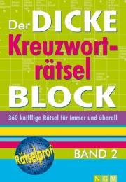 Der dicke Kreuzworträtsel-Block 2