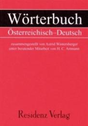 Wörterbuch Österreichisch-Deutsch